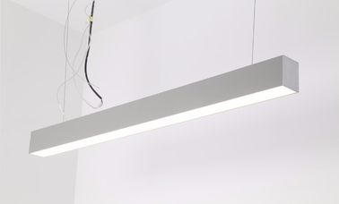500-1 Saat Ömrü ile 100-110lm / W Tavan LED Doğrusal Işık Alüminyum PC Malzemesi
